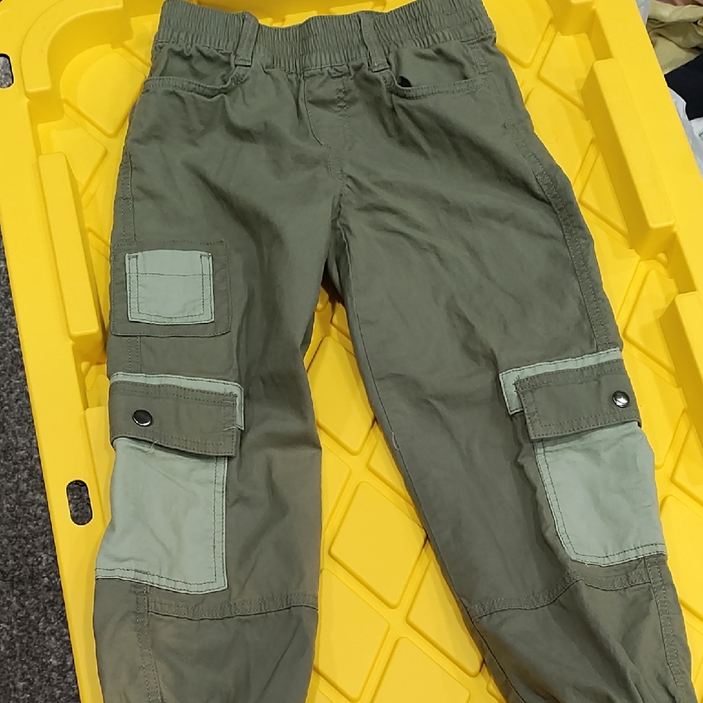 SO Kids Green Cargo Pants